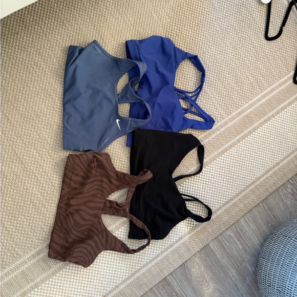 lululemon athletica Other - Nike, Athetla, Luluemon Sports Bra Set - Blue, Black, Brown